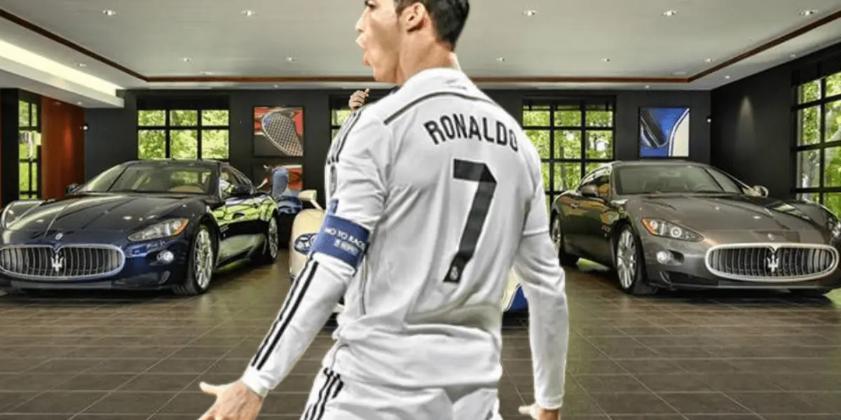 La colección de coches de Cristiano Ronaldo
