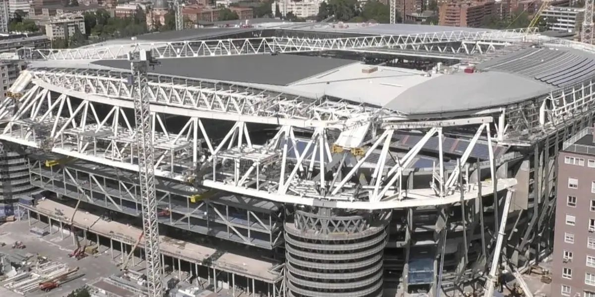 El histórico estadio del Real Madrid ya está siendo reestructurado para la temporada 2023/2024