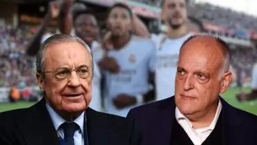 El Tebas más madridista, tras los dardos el elogio a Florentino que nadie espero