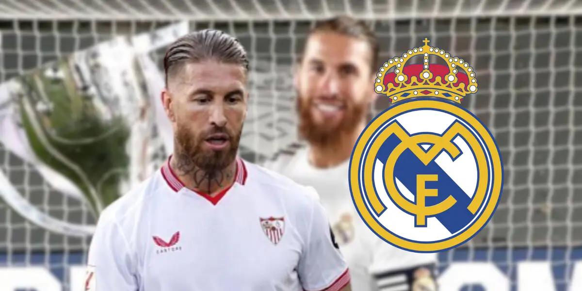 No se olvida del Madrid, aun en el Sevilla Sergio Ramos recordó a este ídolo