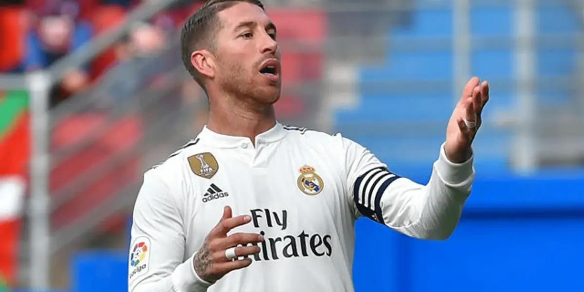 Sergio Ramos demostró toda su fidelidad al Real Madrid. 