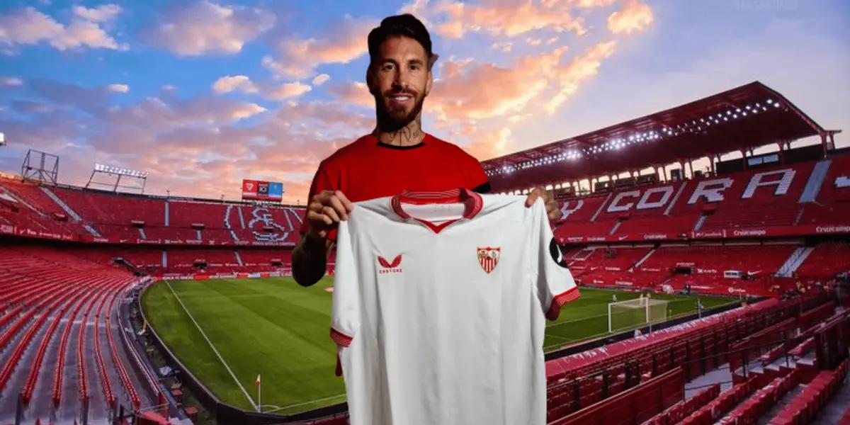 Sergio Ramos se medirá al Real Madrid esta tarde.