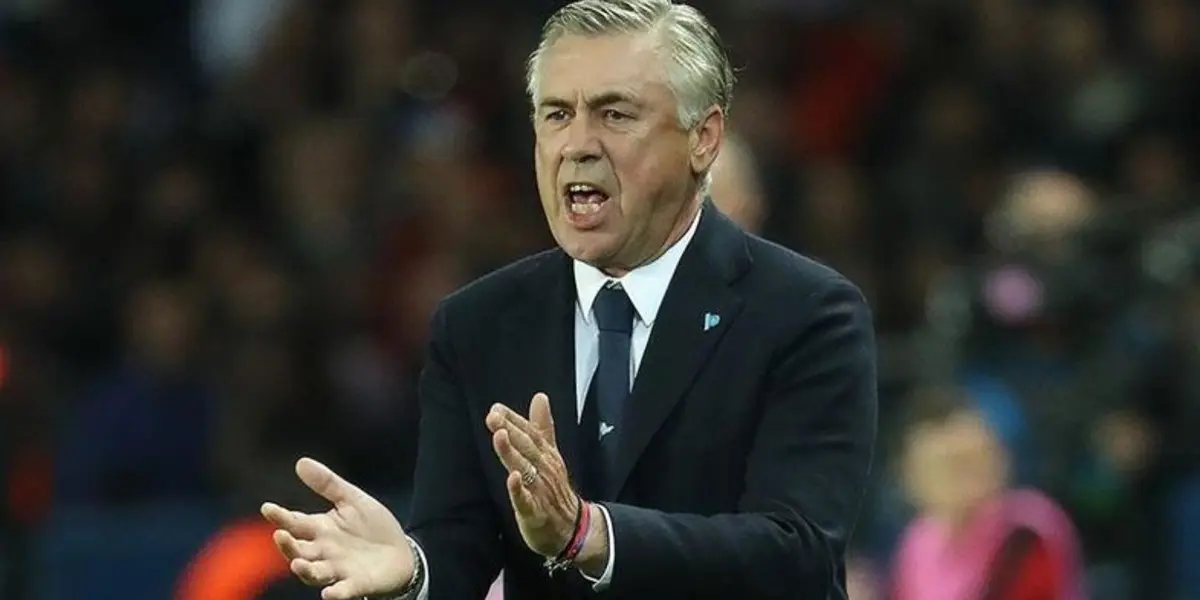 Ancelotti abatido luego del partido 