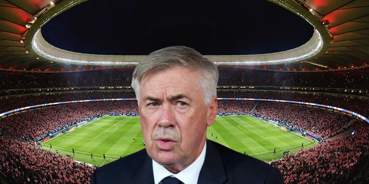 Ancelotti se pronuncia sobre el pasillo antes del Atlético-Madrid.