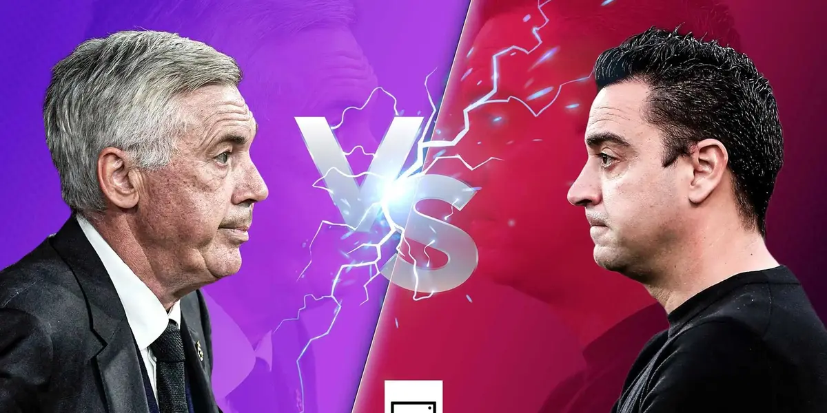 Ancelotti vs Xavi, un duelo de entrenadores el de hoy. Imagen: Goal.com