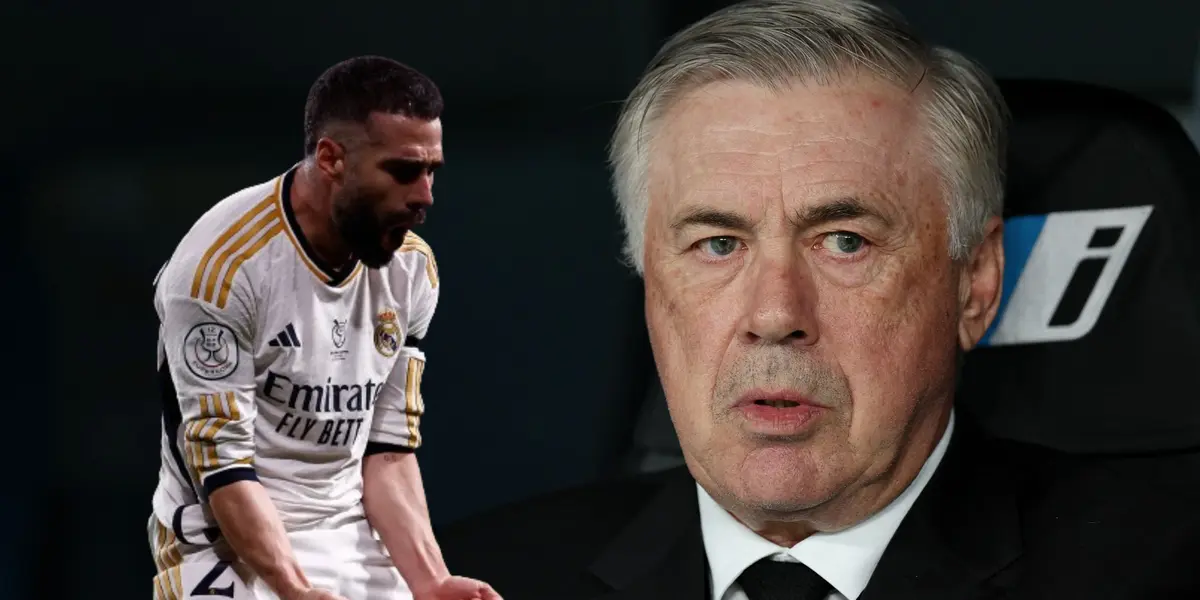 Antes del Clásico ante Barcelona, Ancelotti habló del estado físico de Carvajal