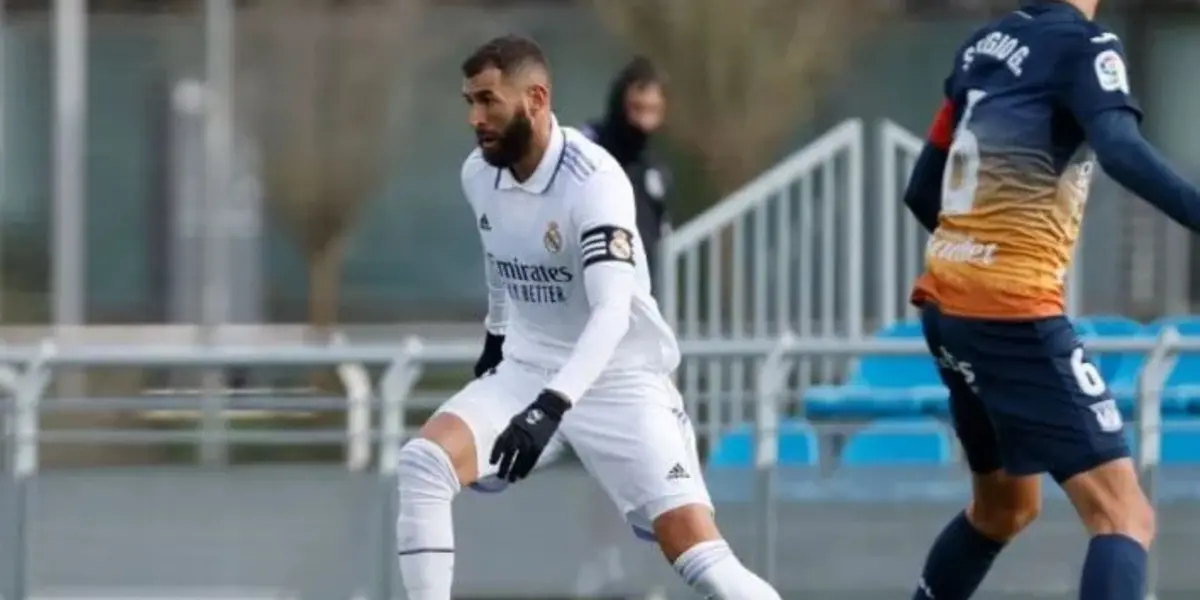 Benzema ya está recuperado de su lesión, y el Real le permitió volver a Qatar para jugar la final