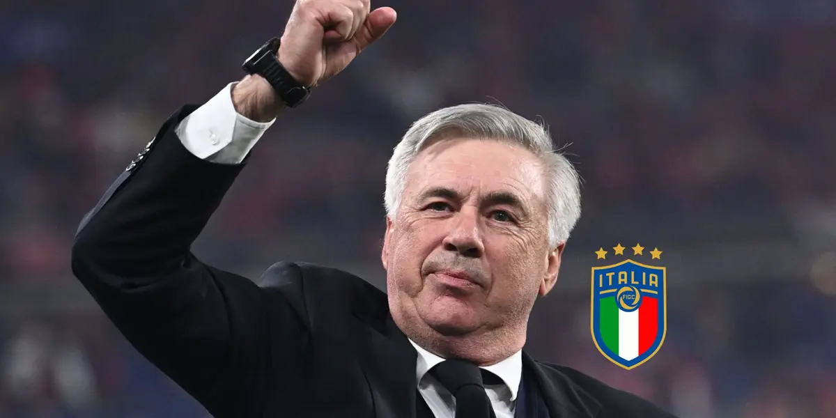 Carlo Ancelotti posiblemente dirija la selección italiana luego del Real Madrid