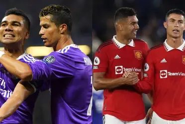 Cristiano Ronaldo dejó en su pasado a Real Madrid, pero no Casemiro que se volvió a acordar del equipo