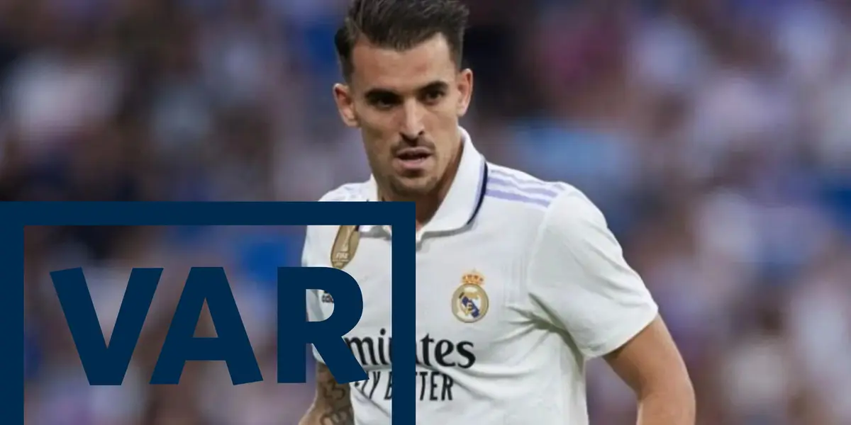 Dani Ceballos sufrió una agresión durante el Madrid-Almería.