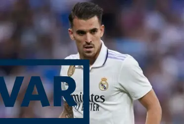 Dani Ceballos sufrió una agresión durante el Madrid-Almería.