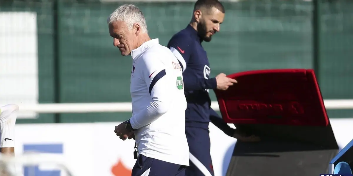 Didier Deschamps no tuvo pelos en la lengua a la hora de culpar a Carlo Ancelotti y al club blanco por la situación de Karin