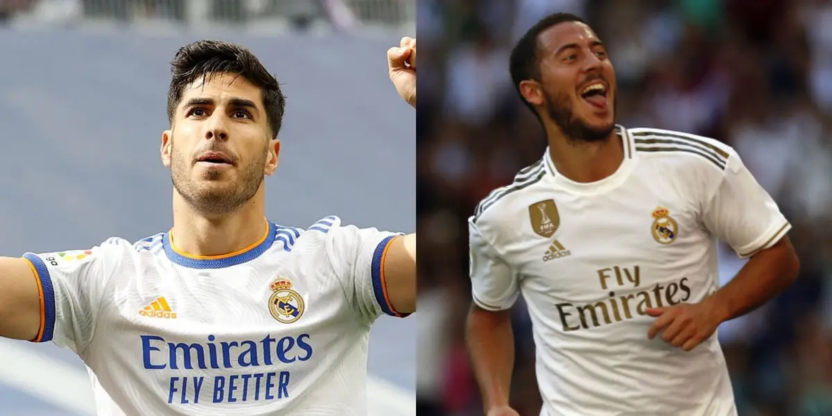 Eden Hazard y Marco Asensio no sumaron ni un minuto ante Eintracht Frankfurt