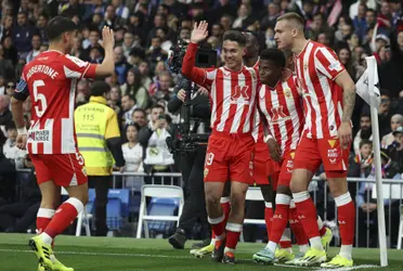 El Almería está asaltando el Santiago Bernabéu. Imagen: Dazn.