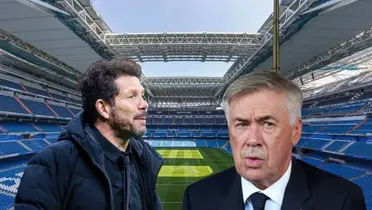 El balance entre Simeone y Ancelotti cuando se han enfrentado como entrenadores.