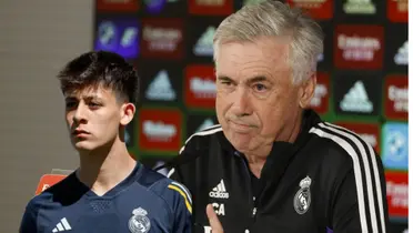 El consejo que le ha dado Ancelotti a Arda Güler en rueda de prensa.