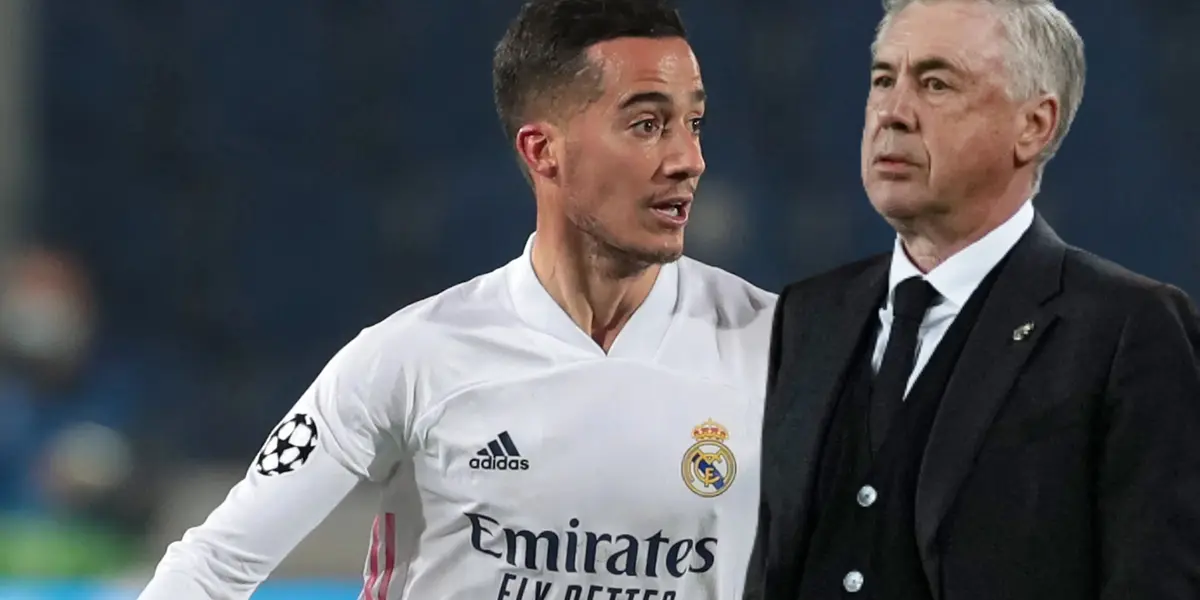 El entrenador italiano del Real Madrid y una sentencia a Lucas Vázquez. 