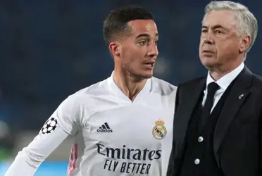 El entrenador italiano del Real Madrid y una sentencia a Lucas Vázquez. 