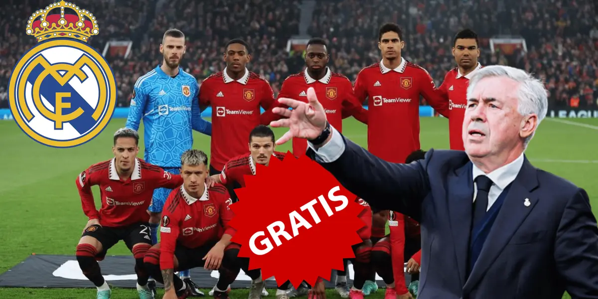 El jugador del Manchester United que quiere fichar por el Madrid y lo haría hasta gratis en el mes de junio 