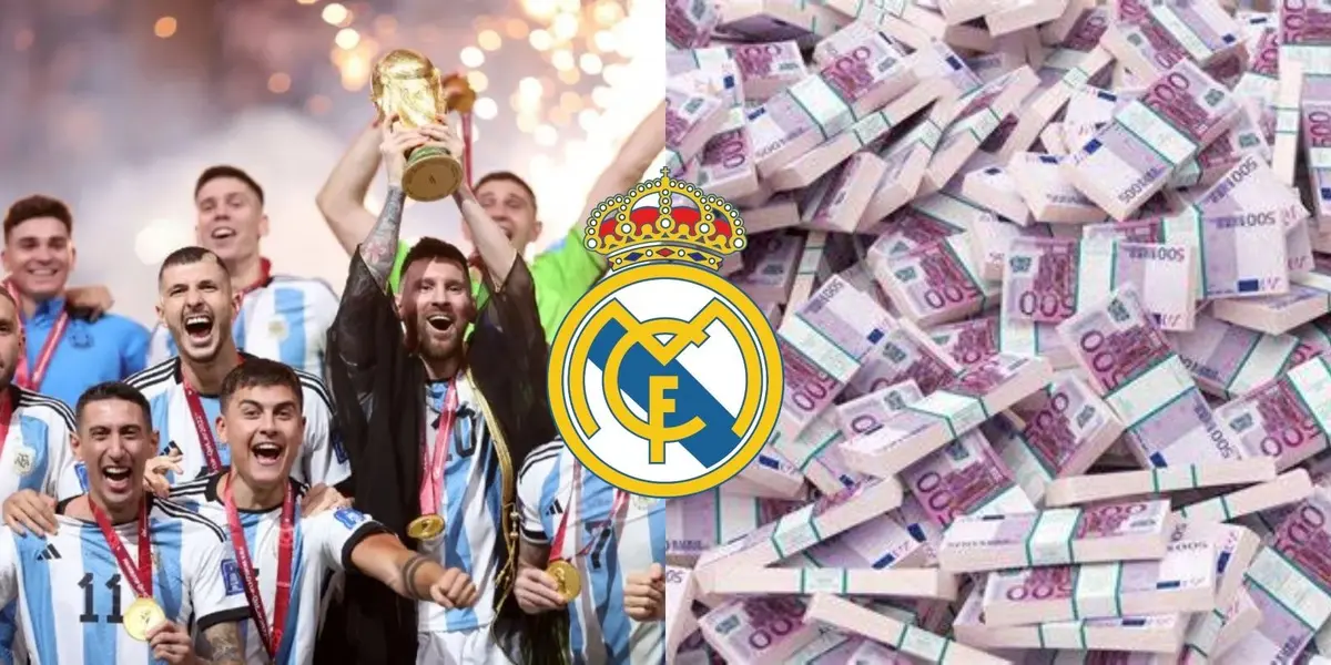 El Madrid estaría tras los pasos de un campeón del mundo con Argentina