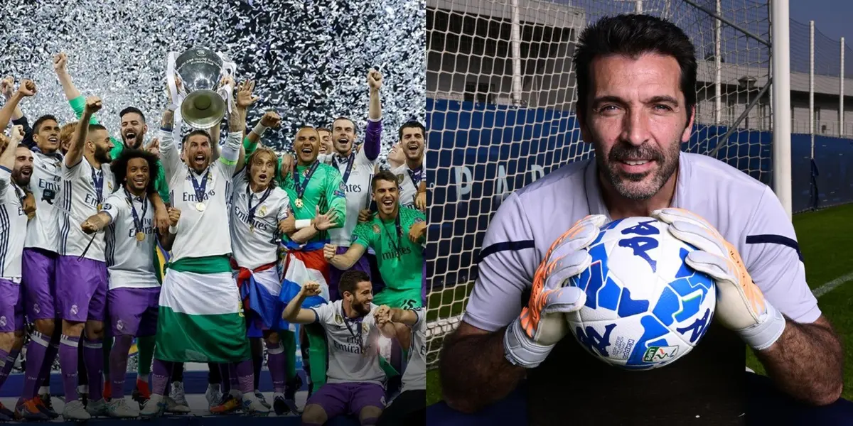 El mítico guardameta italiano empatizó con uno de los futbolistas más importantes en las tres Champions consecutivas del Merengue