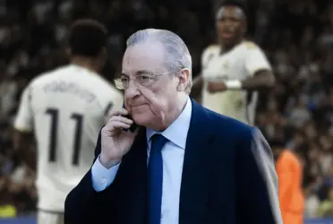 El presidente del Real Madrid se puso en contacto con el jugador.