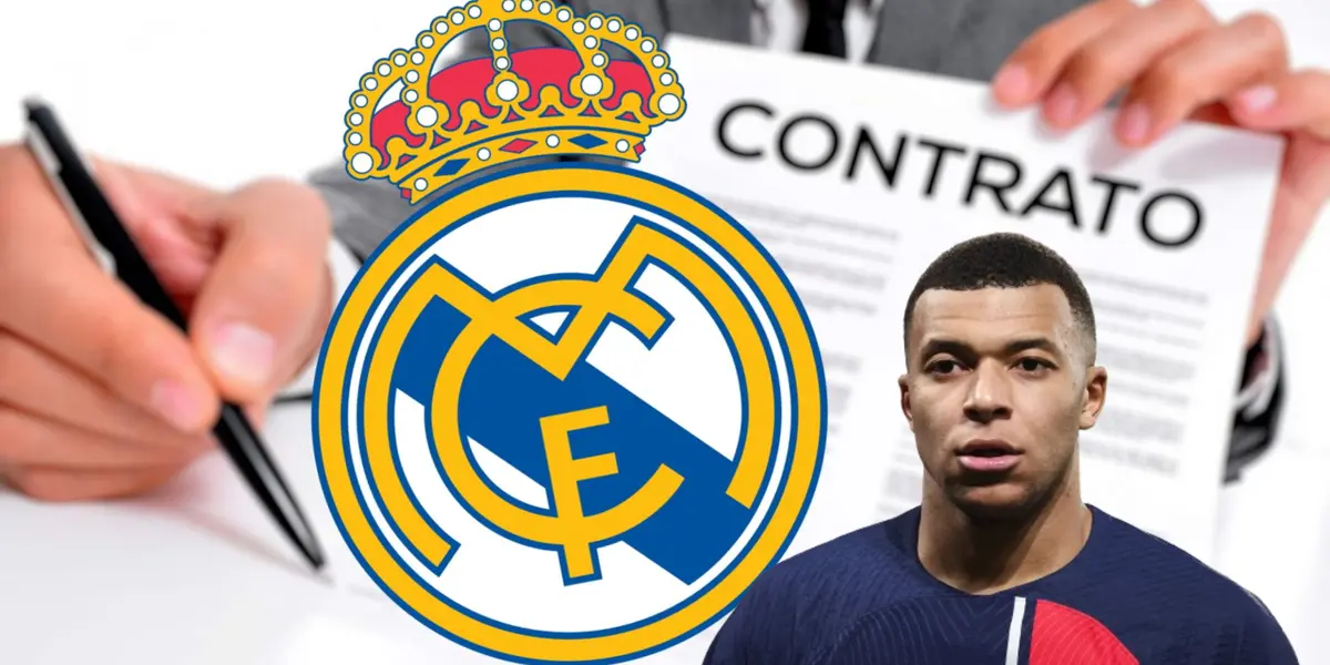 El Real Madrid y Kylian Mbappé ya tendrían el contrato firmado para su fichaje.