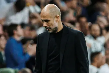 El técnico del Manchester City decidió no mover la banca en todo el partido.