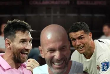 En la entrevista de Zinedine Zidane a Lionel Messi, el exjugador del Real Madrid expresó palabras que no le gustaran a Cristiano Ronaldo.