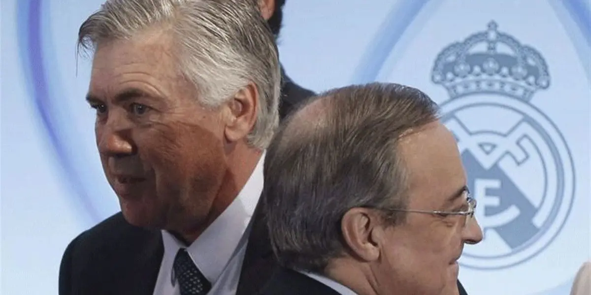 Florentino Pérez habría pedido a Carlo Ancelotti que tome la decisión sobre el futuro de un jugador que es debilidad del entrenador del Real Madrid.