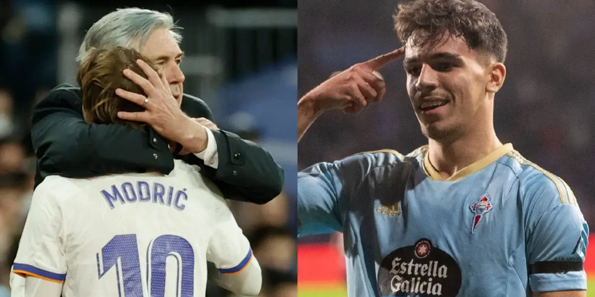 Gabri Veiga no llegará al Real Madrid, ya que Luka Modric tiene todo para renovar. Esto piensa Carlo Ancelotti