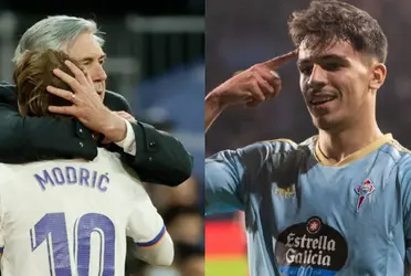 Gabri Veiga no llegará al Real Madrid, ya que Luka Modric tiene todo para renovar. Esto piensa Carlo Ancelotti