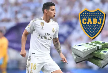 James Rodríguez suena fuerte en Boca Juniors pero sus cifras de salario bajarían de manera considerable 