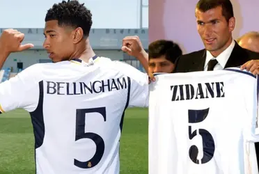 Jude Bellingham tiene una clara idolatría por Zidane. 