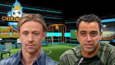 La contestación de Guti a Xavi en 'El Chiringuito de Jugones'.