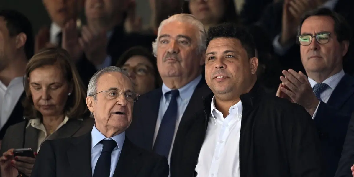 La leyenda brasileña dijo presente en el palco del Bernabéu ante el Valladolid.