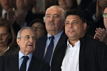 La leyenda brasileña dijo presente en el palco del Bernabéu ante el Valladolid.