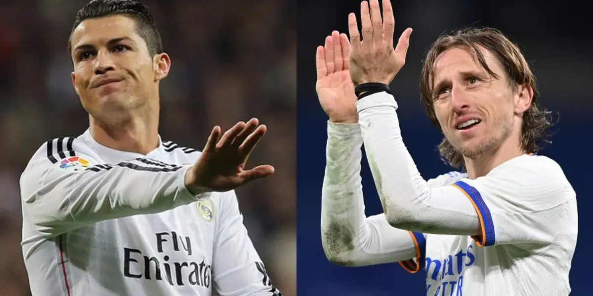 Luka Modric le ha dado una bofetada monumental a Cristiano Ronaldo, y los hinchas del Real Madrid lo aplauden