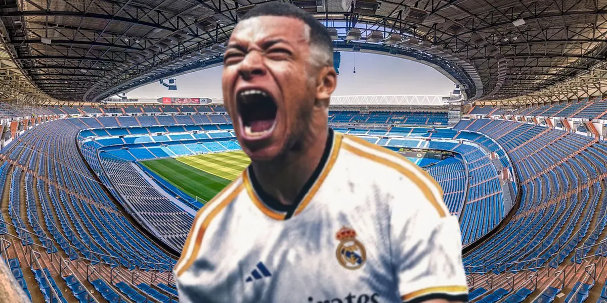 Mbappé no puede ocultar su fanatismo por el Real Madrid. 