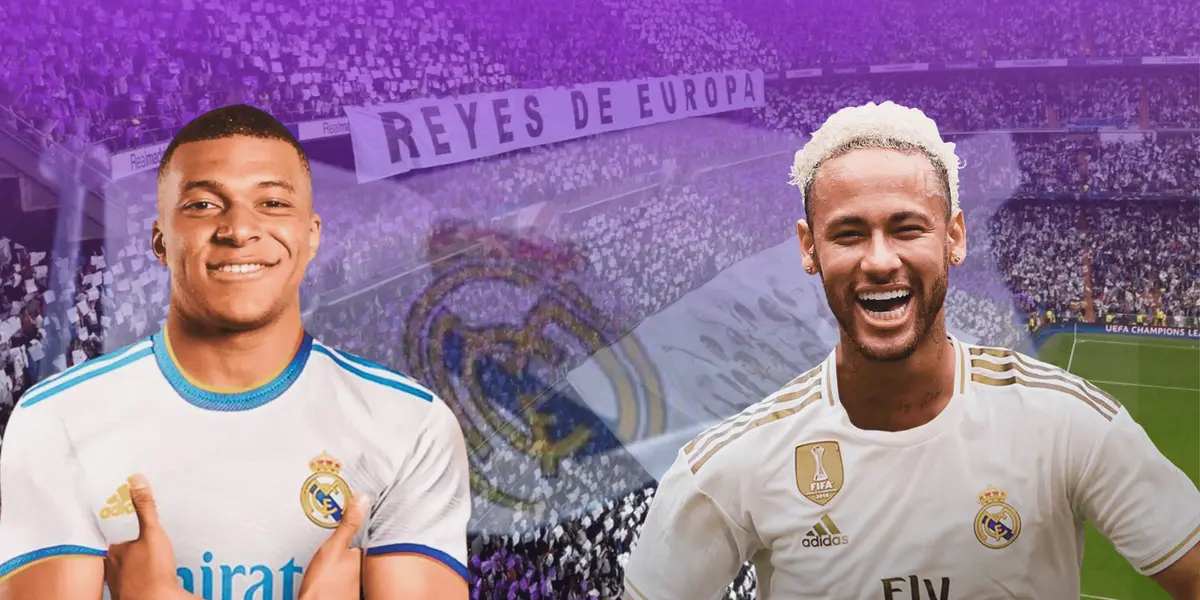 Neymar se ofreció al Real Madrid y un jugador de los cracks del Merengue lo quiere por Kylian Mbappé