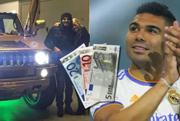 No creerás lo que hizo Casemiro con el primer sueldo que ganó, uno de los referentes históricos del Real Madrid