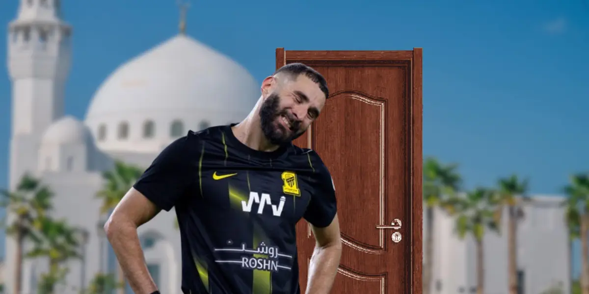 No lo logra, Benzema busca salir de Arabia y este club le cerró la puerta