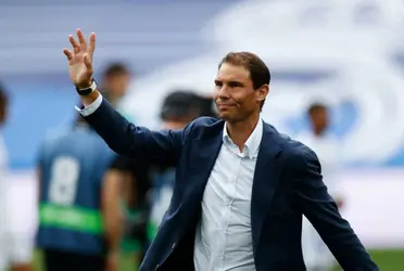 Rafa nunca escondió su fanatismo por Real Madrid y es socio de honor desde 2011