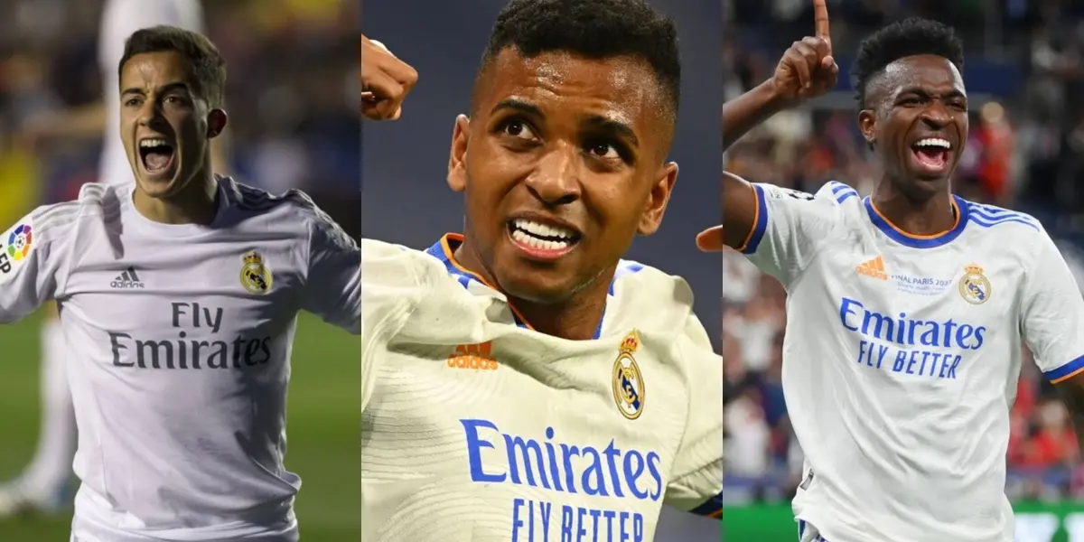 Rodrygo siempre cumple en el ataque blanco