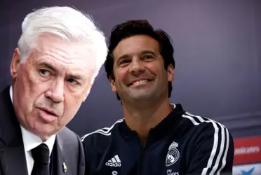 Santiago Solari fichó por el Real Madrid sin saber que sucederá con Ancelotti. 