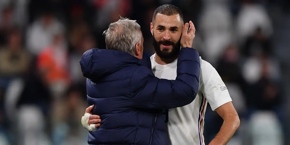 Se reavivó la batalla entre el jugador del Real Madrid y el seleccionador francés.