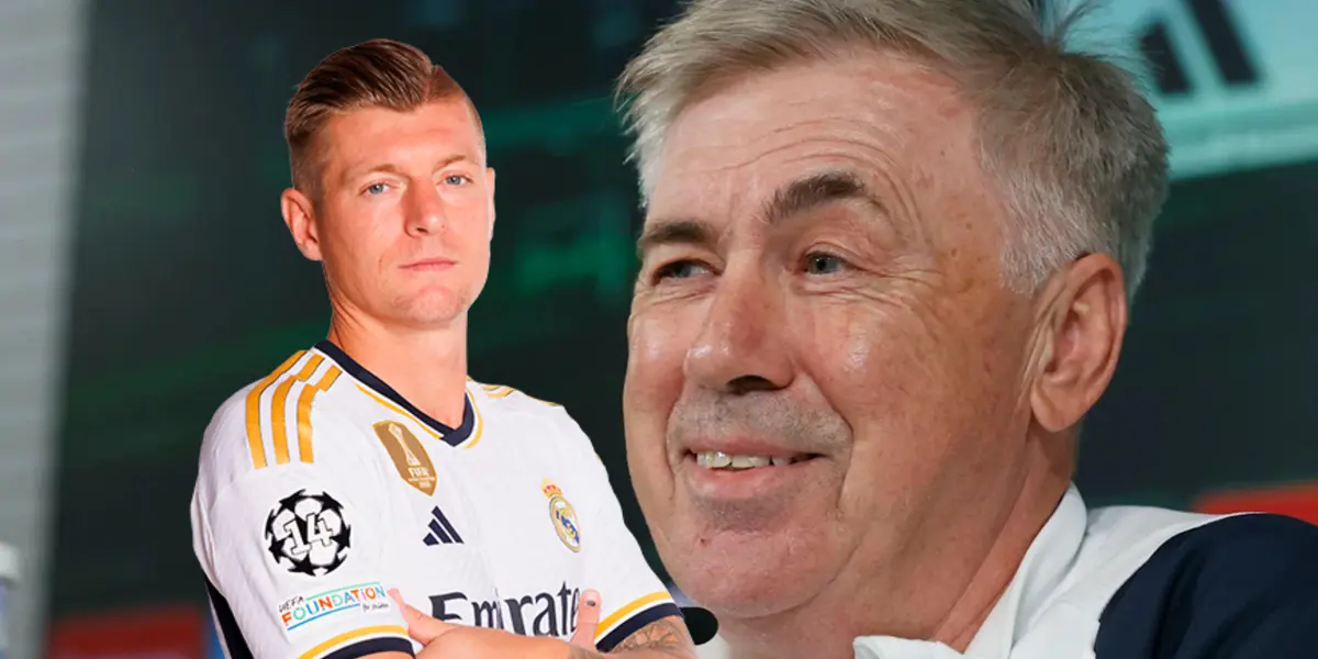 ¿Secreto a voces?Lo que no se vio de la charla entre Kroos y Ancelotti en Madrid