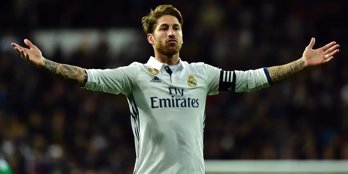 Sergio Ramos, con la camiseta del Real Madrid. Imagen: Goal.com