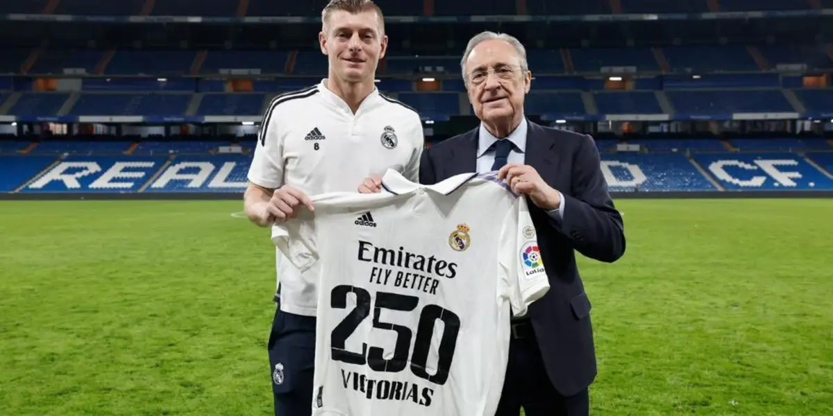 Toni Kroos es uno de los mejores jugadores que ha tenido el Real Madrid en su historia y alcanzó 250 partidos con victorias