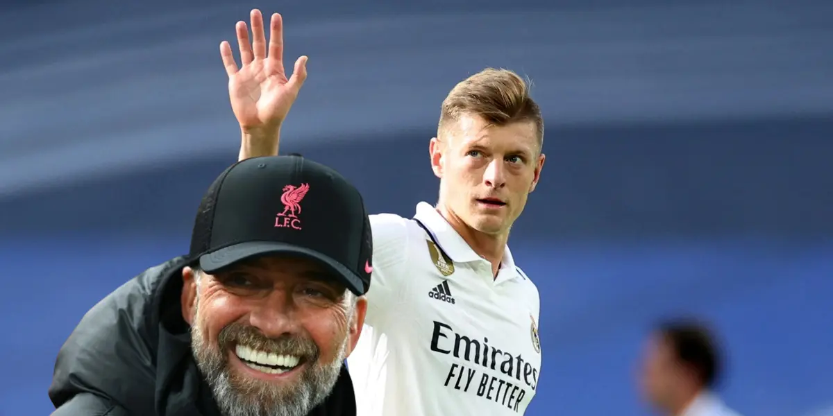 Toni Kroos se deshace en buenas palabras hacia Jurgen Klopp.